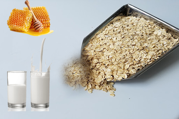 Bột yến mạch kết hợp với sữa, các loại hạt, trái cây tươi, mật ong  rất tốt cho dạ dày và sức khỏe của bạn.